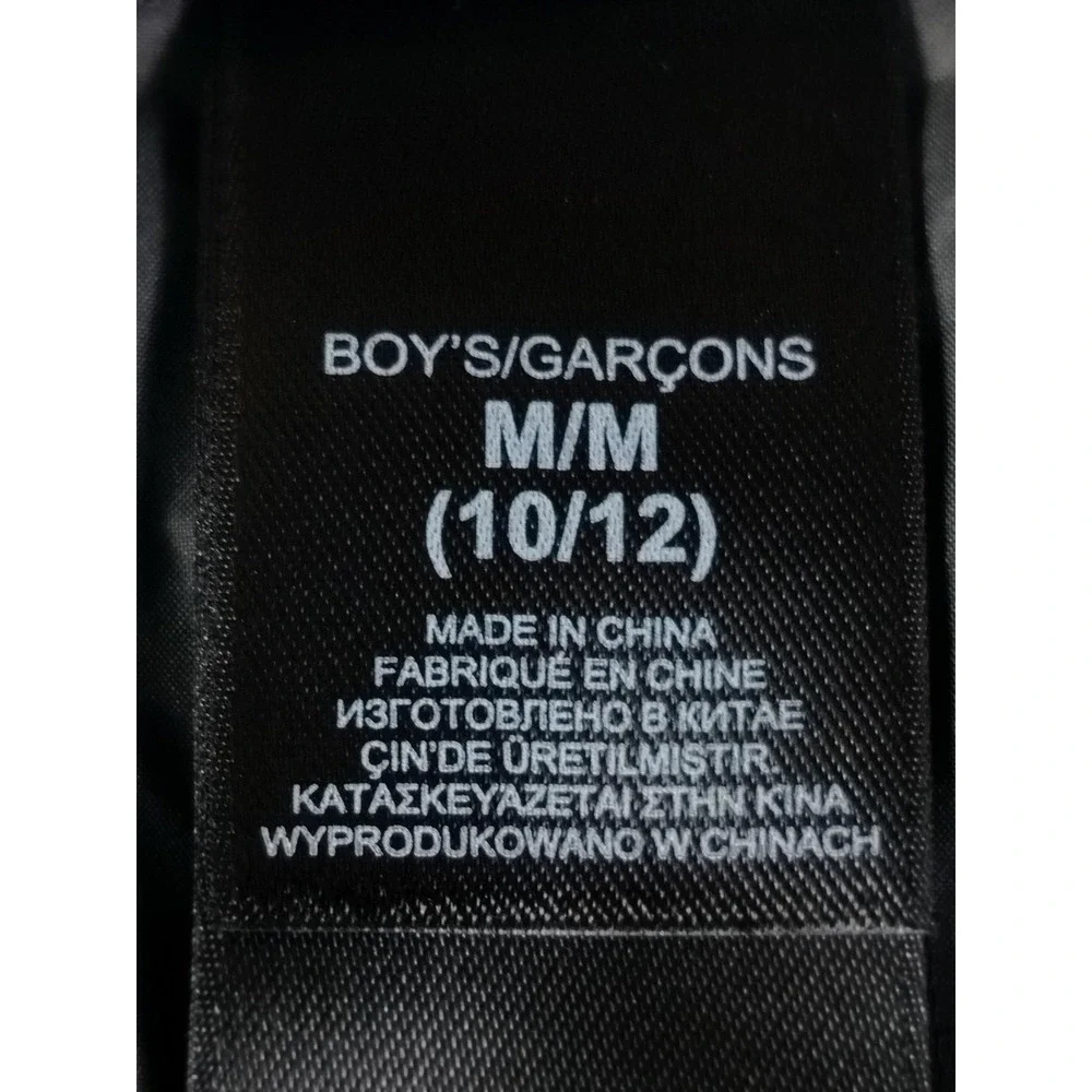 The North Face Jacket Boys 10/12 Black 550 Goose‎ Down Puffer Insulated Winter